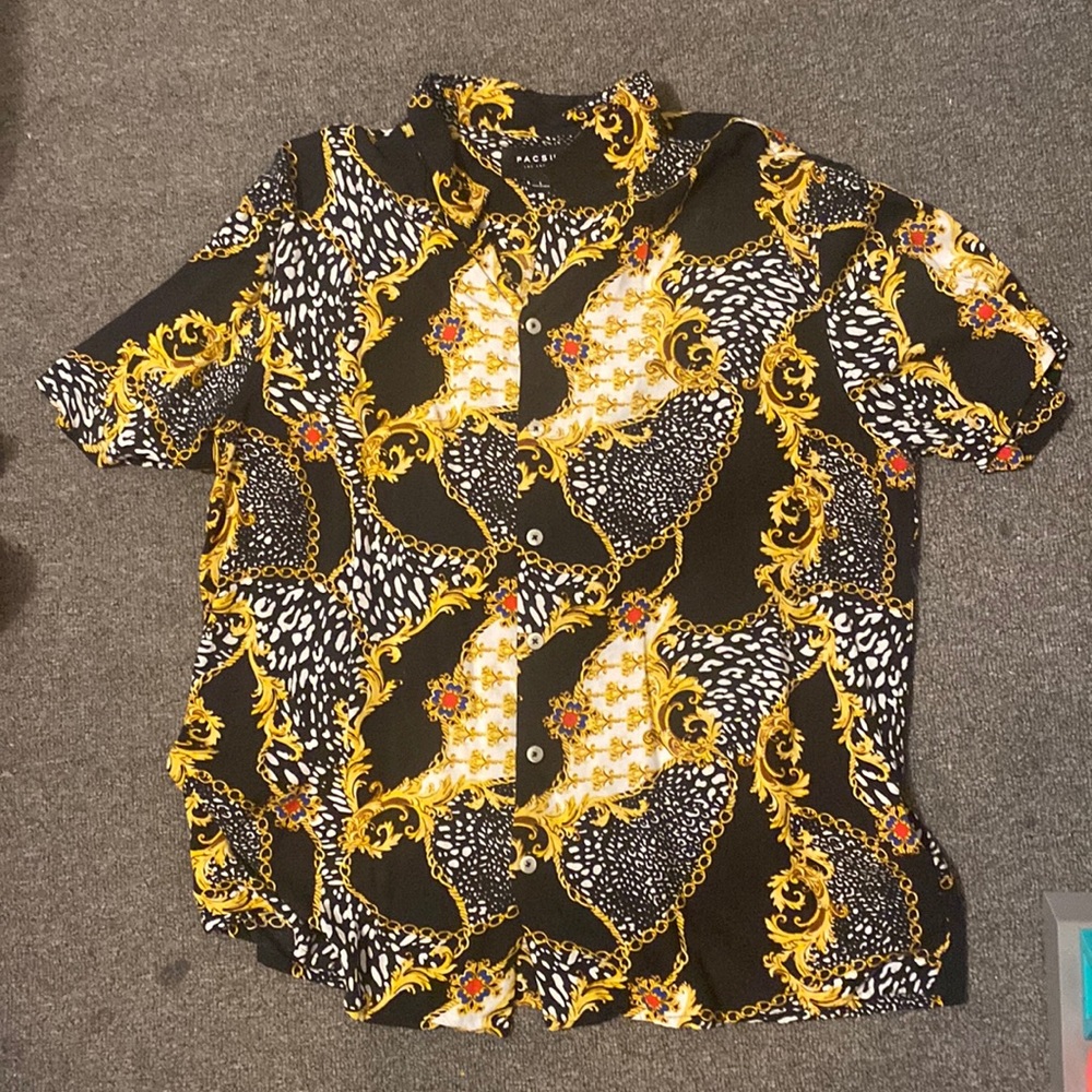 PACSUN short sleeve button up